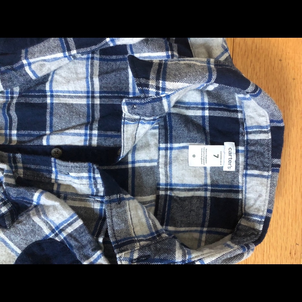 Plaid Flannel Shirt